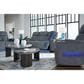 Ashley Forest Lake Power Reclining Sofa in Steel, , large