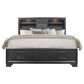 Global Furniture USA Jordyn Queen Bed in Dark Grey, , large