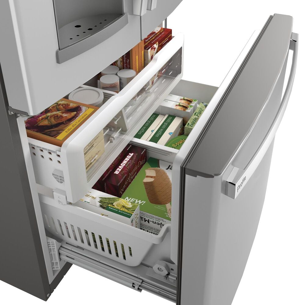 GE Profile 27.7 Cu. Ft. French-Door Refrigerator with Hands-Free