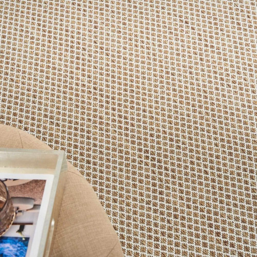 Nourison Courtyard Jute and Ivory 8&#39; x 10&#39; Indoor/Outdoor Area Rug, , large