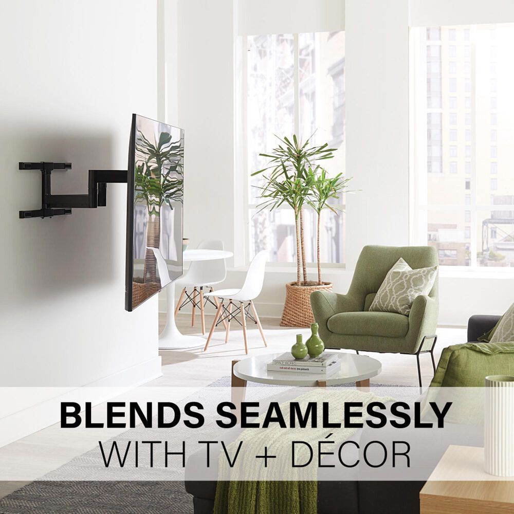 Sanus Full-Motion Wall Mount for 42" - 90" TVs in Black, , large