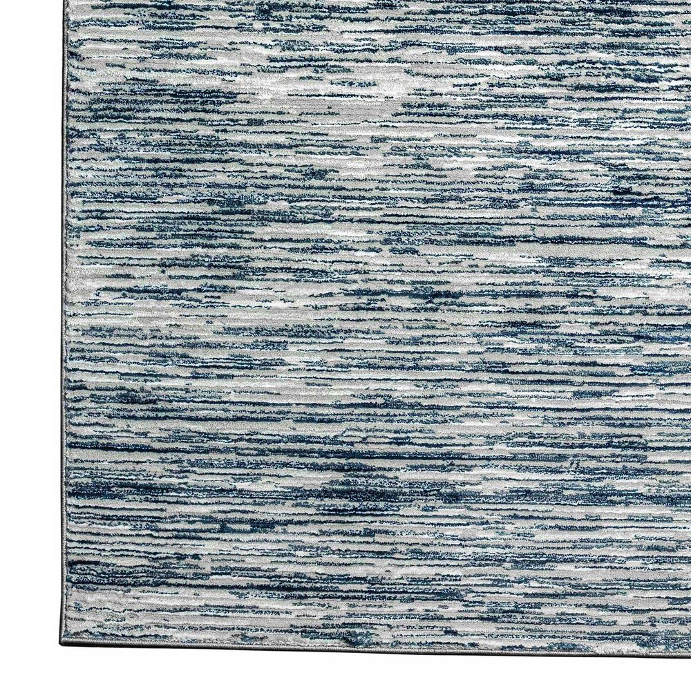 Radici USA Davide Striped 7&#39;10&quot; x 10&#39;6&quot; Blue Area Rug, , large