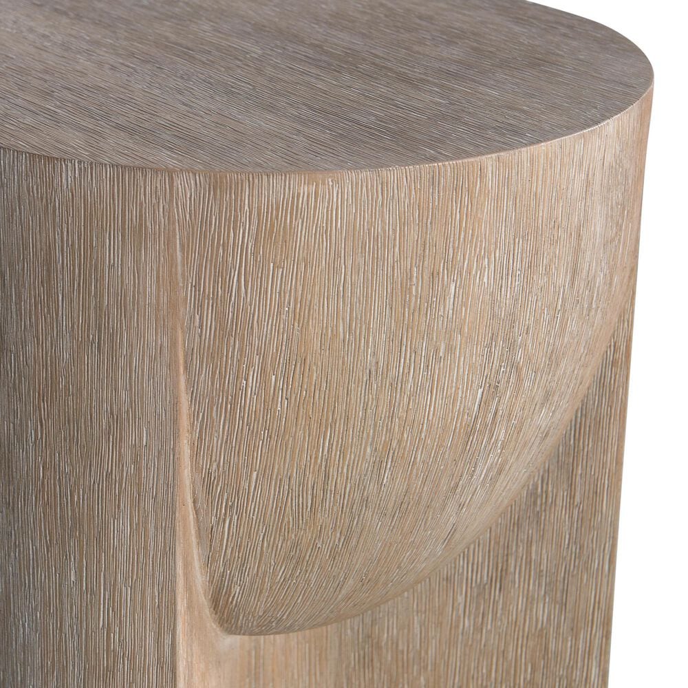 Bernhardt Loggia 14" Round Side Table in Aria, , large