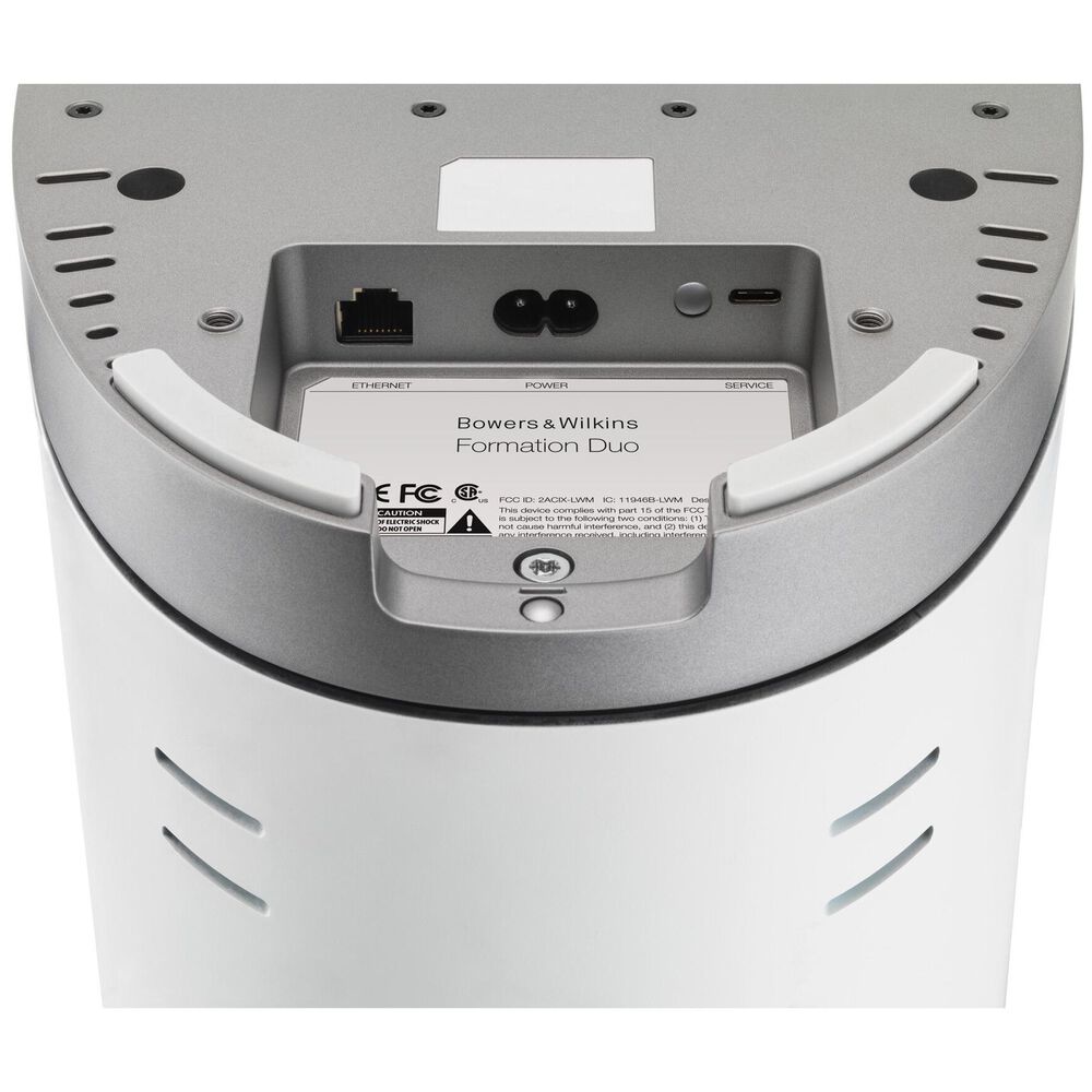 Bowers and Wilkins Formation Duo Wireless Speaker Pair in White, , large