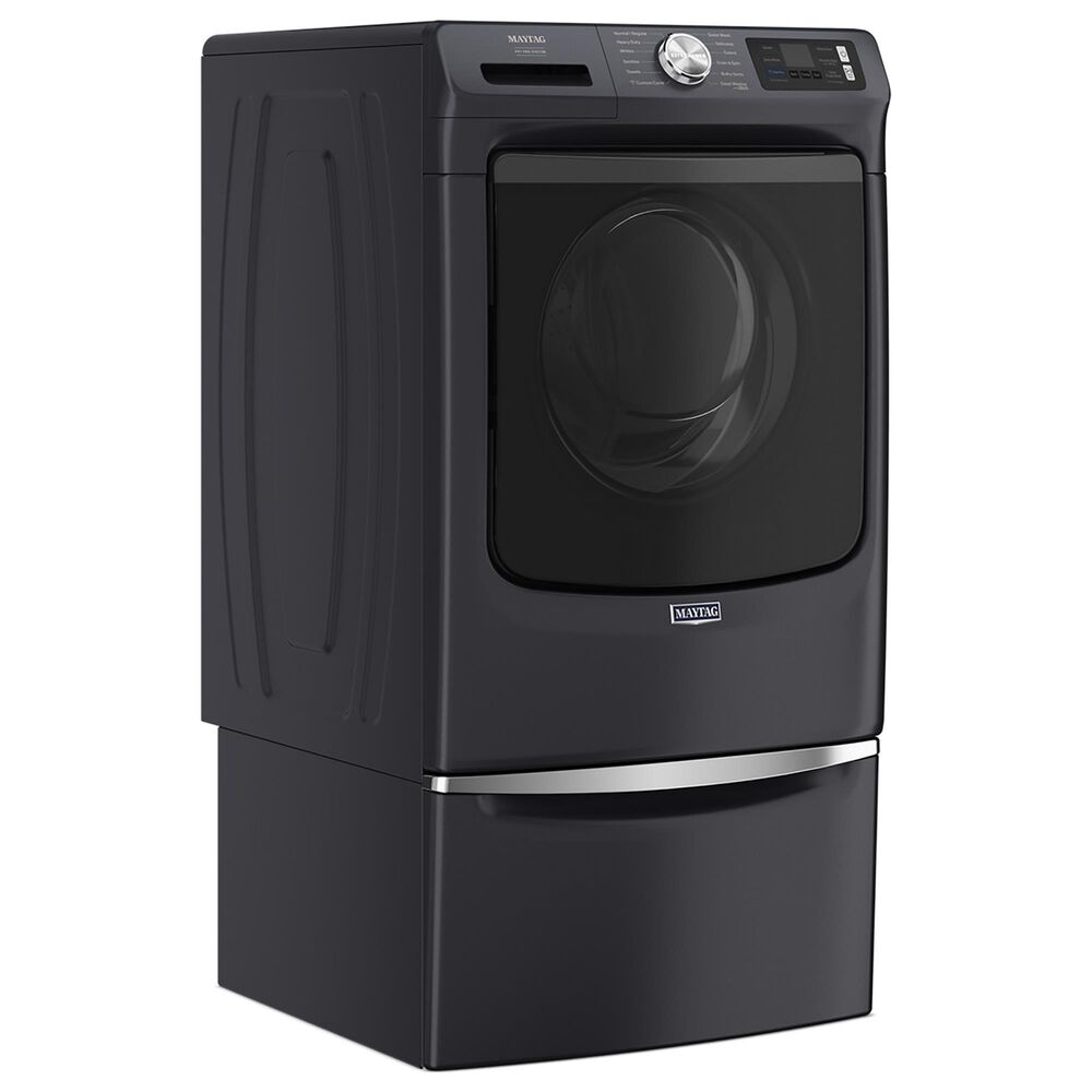 Maytag 27&quot; Laundry Pedestal with Storage Drawer in Midnight Steel, , large