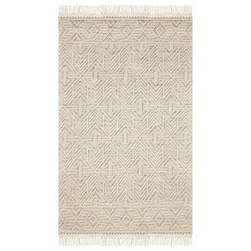 Loloi II Noelle 2"6" x 7"6" Ivory and Black Runner, , large