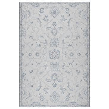Dalyn Rug Company Tuscany 10" Round Denim Indoor/Outdoor Area Rug, , large