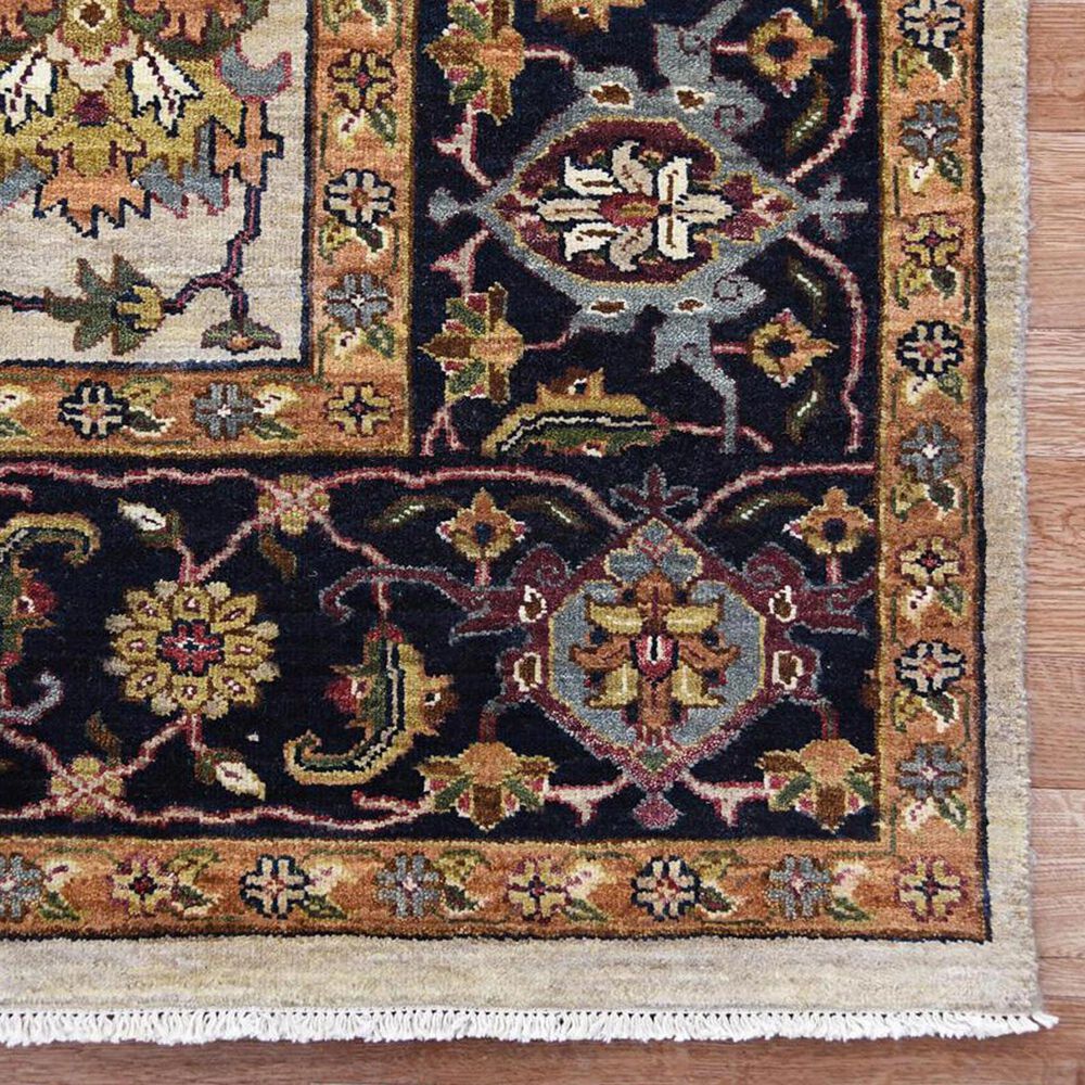 Amer Rugs Antiquity 10&#39; x 14&#39; Camel and Blue Area Rug, , large