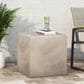 Hearth and Haven Square Patio Side Table in Light Grey, , large
