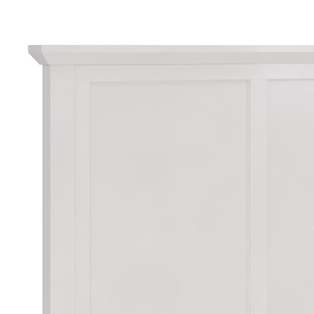 Urban Home Grace Queen 4-Drawer Platform Storage Bed in Snowfall White and Black, , large