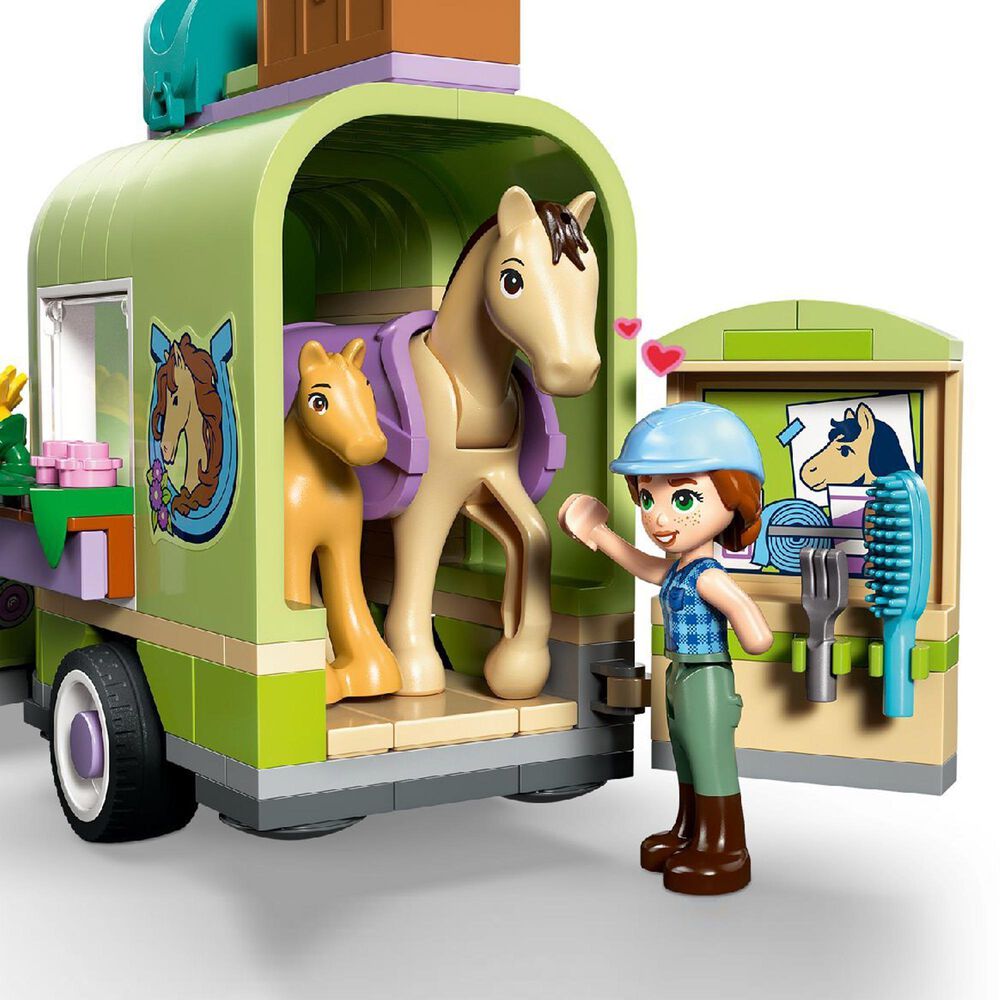 LEGO Friends Horse and Baby Foal with Trailer Building Set, , large