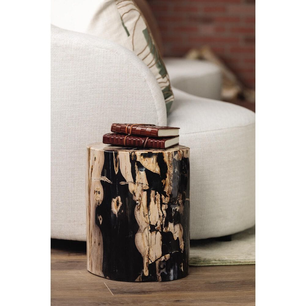 Bernhardt Arcadia Round End Table in Clay and Kalta, , large