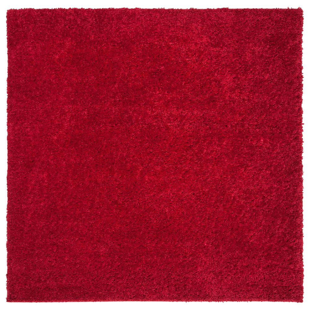 Safavieh August Shag AUG900Q 3" Square Red Area Rug, , large