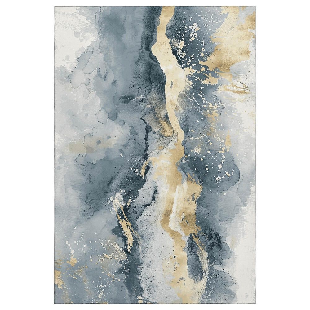 Dalyn Rug Company Odyssey OY344 Graphite 8" x 10" Area Rug, , large