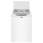 Maytag 4.7 Cu. Ft. Top Load Agitator Washer and 7.0 Cu. Ft. Top Load Electric Wrinkle Prevent Dryer in White, , large
