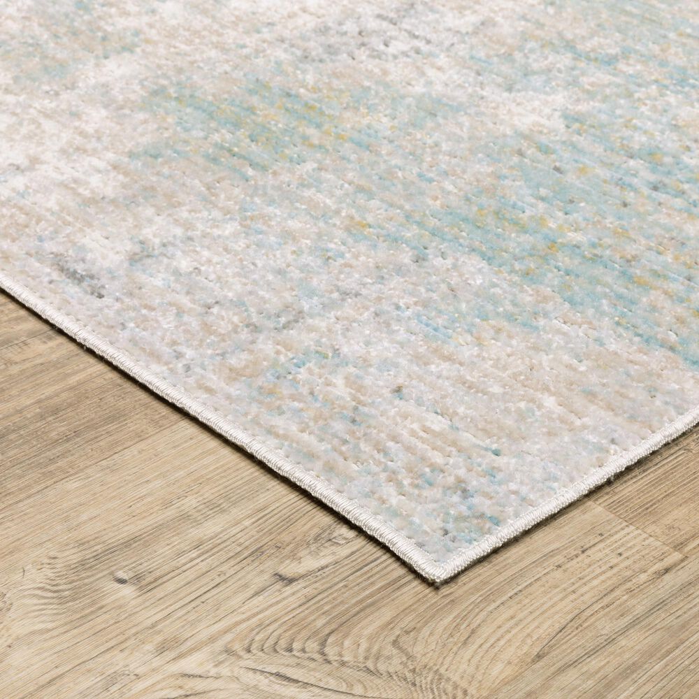 ROW by Oriental Weavers Cavett Ivory and Green 7'10" x 10'10" Area Rug, , large