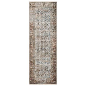 Amber Lewis x Loloi Georgie 2" x 5" Multicolor and Spice Runner, , large