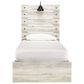 Ashley Cambeck 4 Piece Twin Single Storage Bed Set in Whitewash, , large