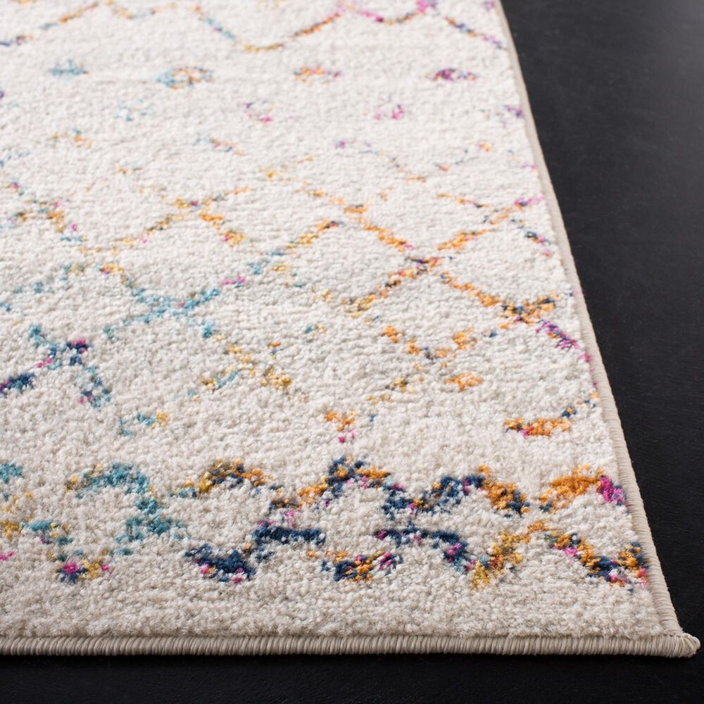 Safavieh Madison MAD798A 2&#39;3&quot; x 4&#39; Ivory and Fuchsia Scatter Rug, , large