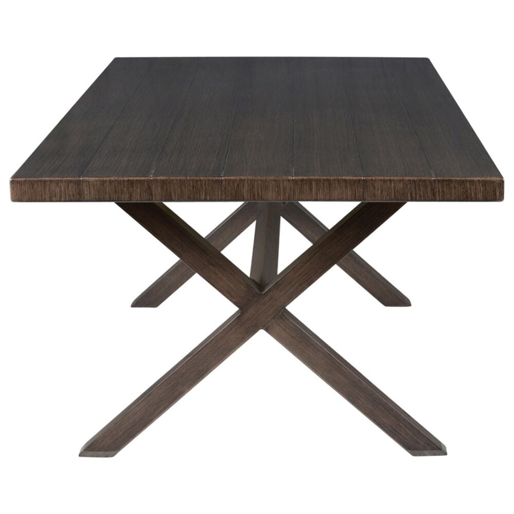 Steve Silver Co. Marina 80&quot; Rectangular Patio Dining Table in Dark Walnut, , large