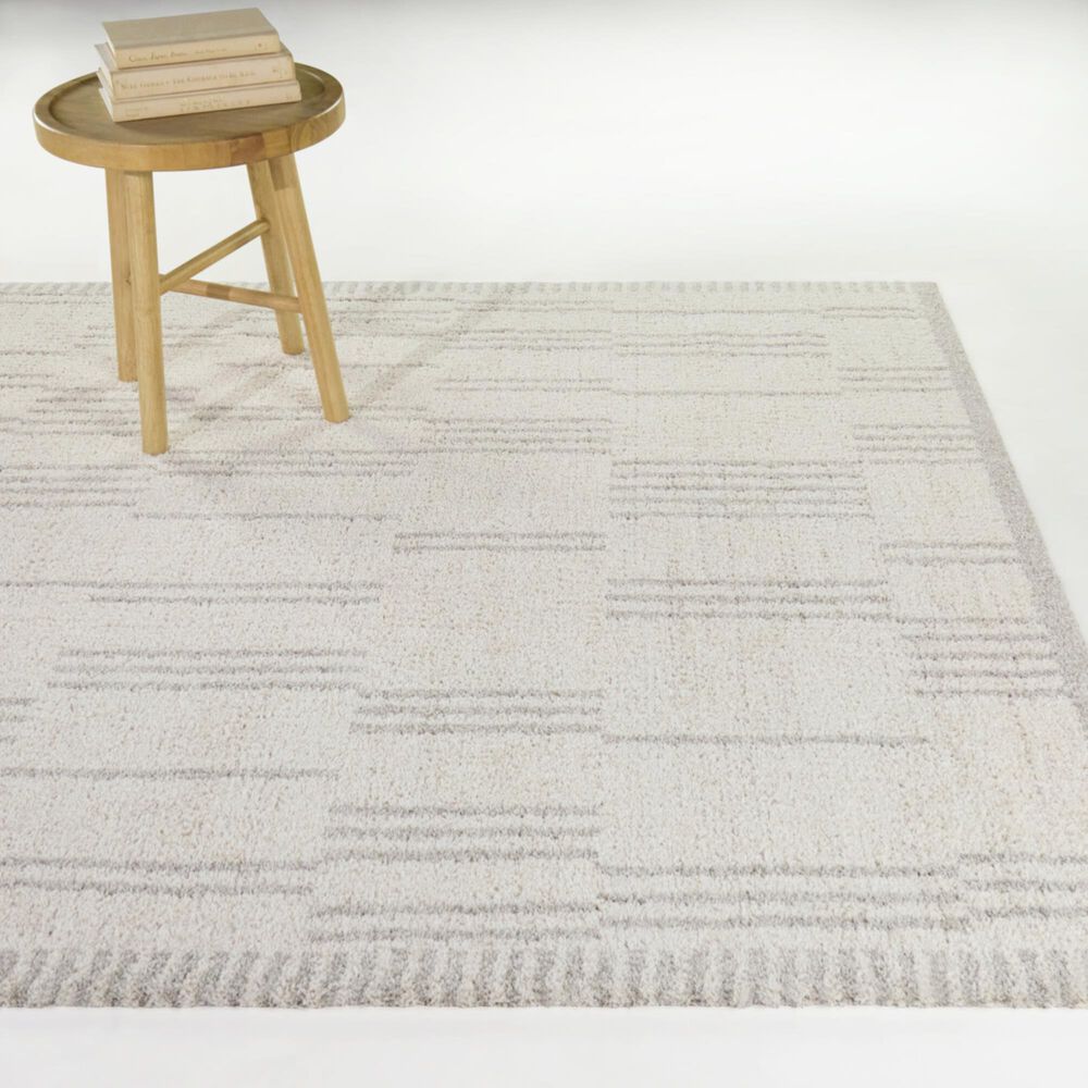 Balta Rugs Dune Ulric Chalk 5'3" x 7' Area Rug, , large