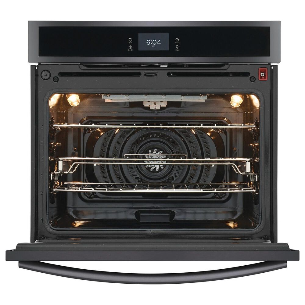 Frigidaire Gallery 30"" Single Electric Wall Oven with Total Convection in Black Stainless Steel, , large