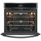 Frigidaire Gallery 30"" Single Electric Wall Oven with Total Convection in Black Stainless Steel, , large