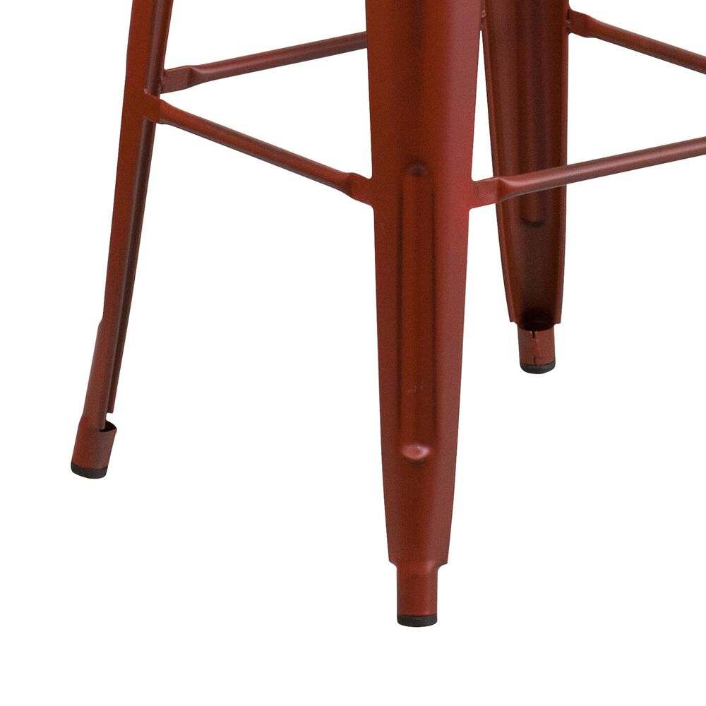 Flash Furniture 30&quot; Barstool in Red, , large