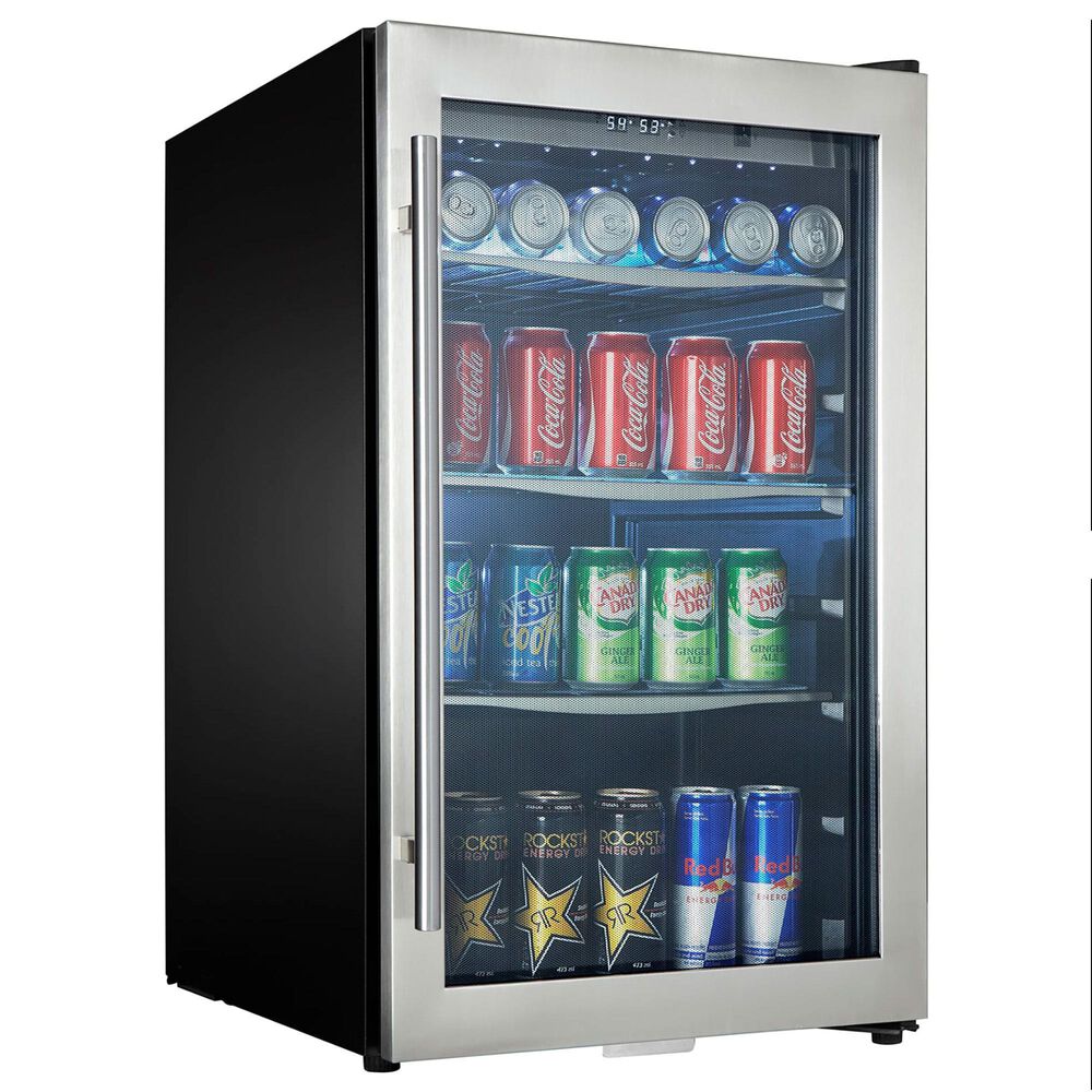 Danby 4.3 Cu. Ft. Free-Standing Beverage Center in Stainless Steel, , large