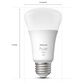 Philips Hue A19 E26 Bluetooth Smart LED Bulb in White (Set of 4), , large