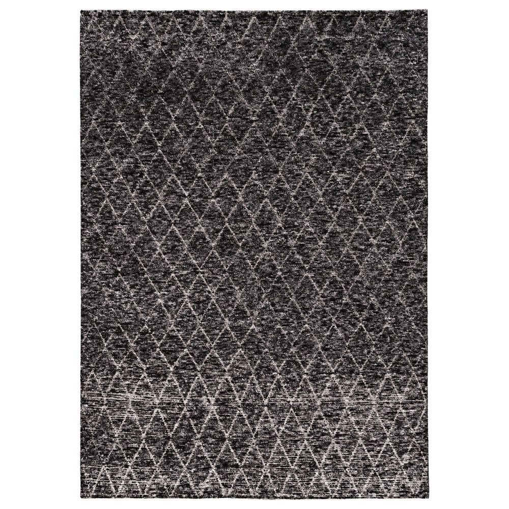 Radici USA Magica 2"6" x 10" Dark Grey and Silver Runner, , large