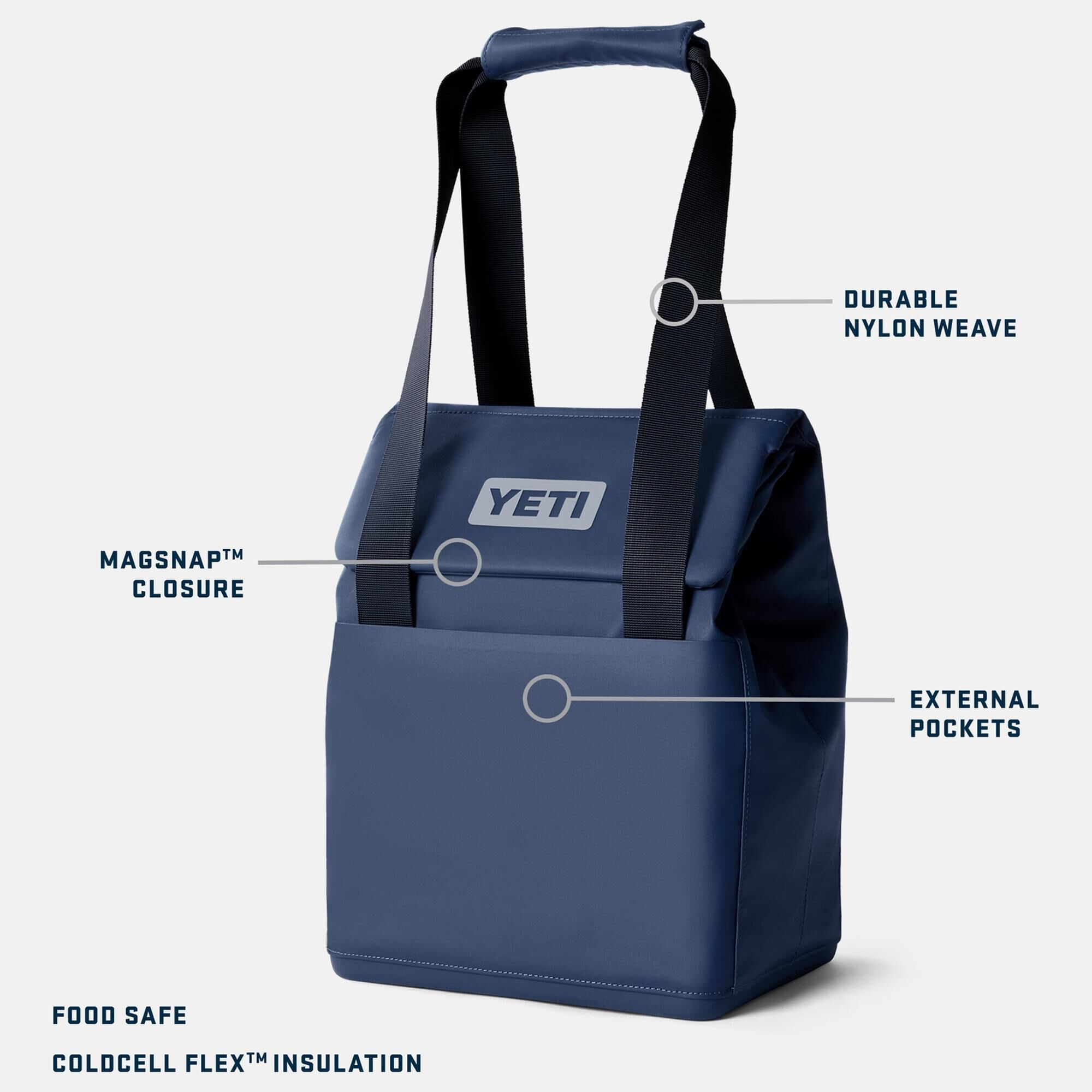YETI Daytrip 14L Insulated Tote Bag in Classic Navy