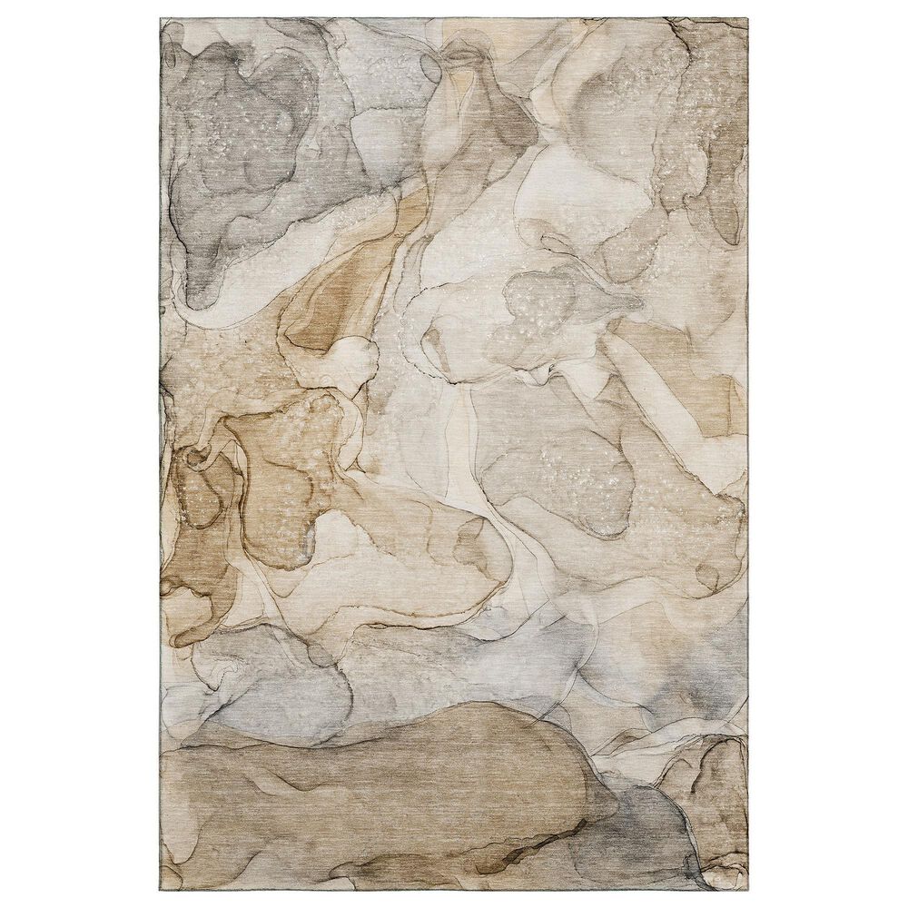 Dalyn Rug Company Odyssey OY8 Brown 2"3" x 7"6" Runner, , large