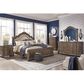 Signature Design by Ashley Charmond 3 Piece King Bed Set in Linen/Brown, , large