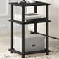 Homlux 3-Tier End Table in Americano, , large