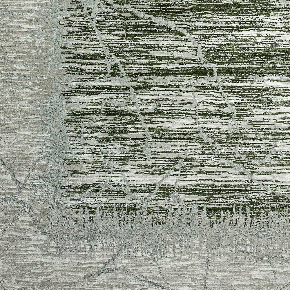 Radici USA Davide Abstract 7&#39;10&quot; x 10&#39;6&quot; Green Area Rug, , large