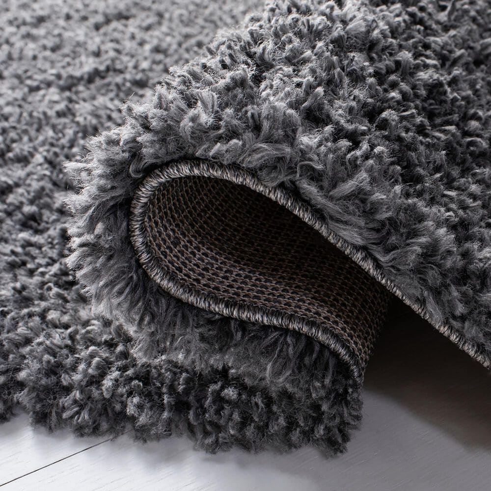 Safavieh August Shag AUG200H 2&#39; x 5&#39; Charcoal Area Rug, , large