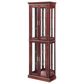 GigaCloud Curio Cabinet with Light in Cherry, , large