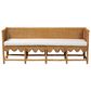 Baxton Studio Seranay Dining Bench in Light Honey, , large