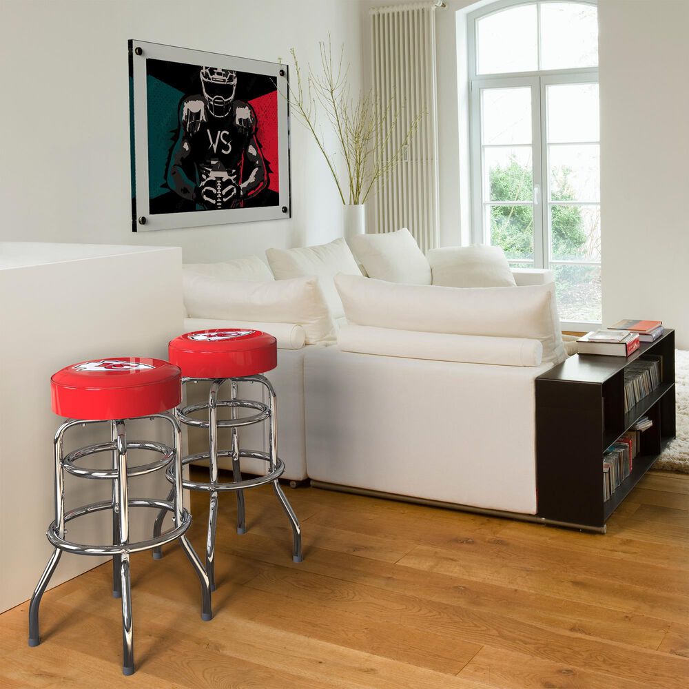 Imperial International Kansas City Chiefs Swivel Bar Stool, , large