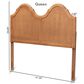 Baxton Studio Tobin King Arched Headboard in Ash Walnut, , large
