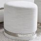 Bernhardt Silhouette Ottoman in White, , large