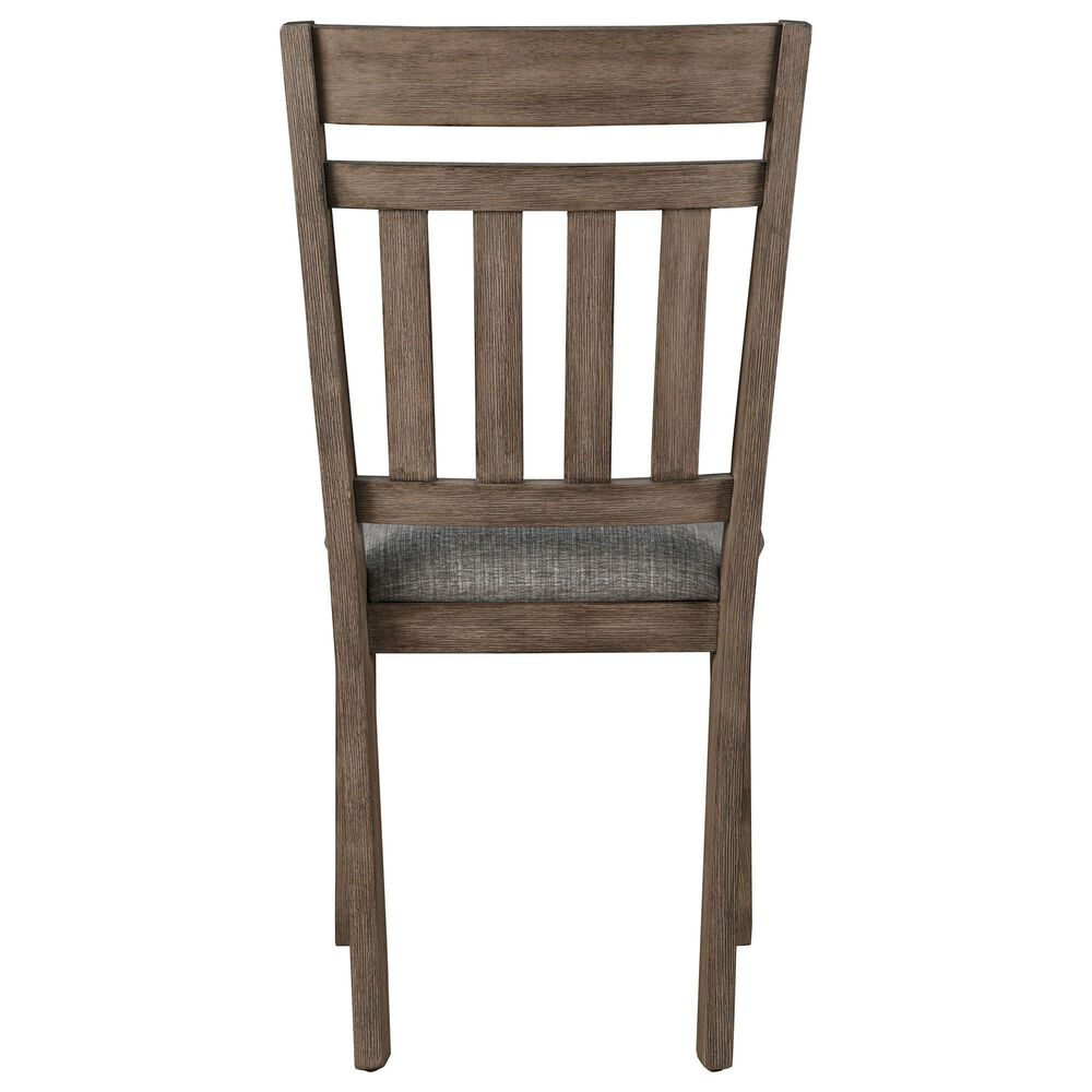 New Heritage Design Harrisburg 5-Piece Rectangular Dinning Set in Rich Walnut Brown, , large