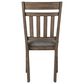 New Heritage Design Harrisburg 5-Piece Rectangular Dinning Set in Rich Walnut Brown, , large