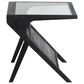 Porter Design Canberra Square End Table in Black, , large
