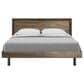 BDI LINQ 4-Piece King Bedroom Set in Natural Walnut, , large
