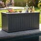 HOMLUX 260-Gallon Outdoor Storage Deck Box with Easy-Lift System in Black, , large