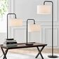 Lite Source Orea Table and Floor Lamp Set in Black (Set of 3), , large