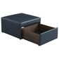 Lifestyle Solutions Hailey Storage Ottoman in Navy, , large