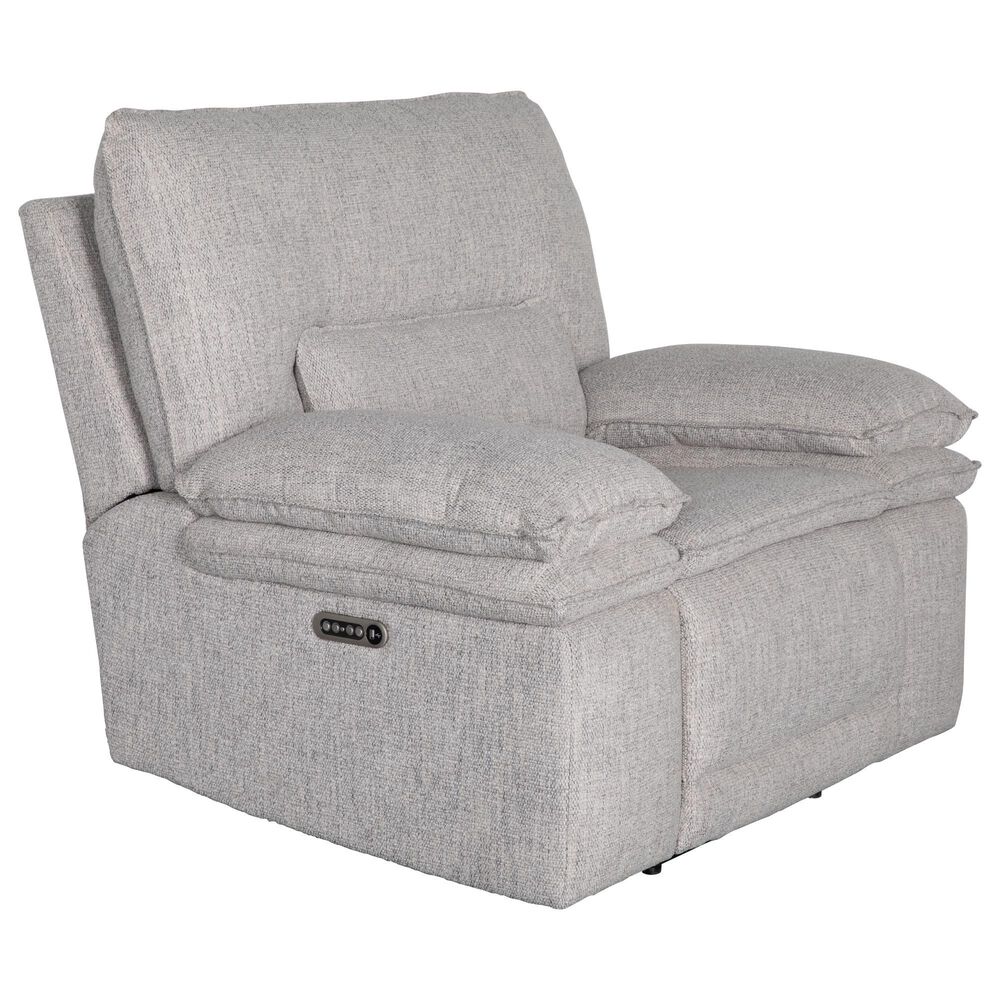 Fan Creek Power Recliner with Power Headrest in Merino Porcelain, , large